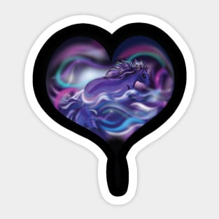 Mermaid Horse Sticker